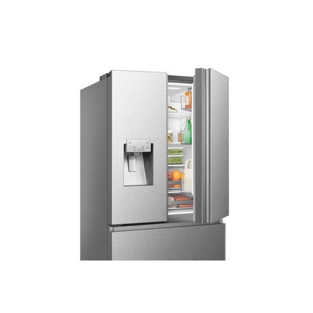 HPI サイクロン Refrigerador Hisense Inverter French Door RF-79W 536 Litros Inox